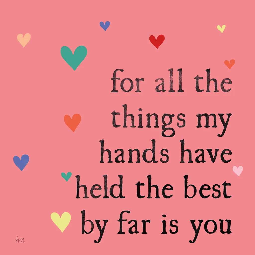 Simple Romance II Colorful by Laura Marshall. SKU 77935a. Archival Giclee Fine art print for wall decor.