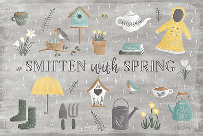 Smitten With Spring III by Laura Marshall. SKU 30827i. Archival Giclee Fine art print for wall decor.