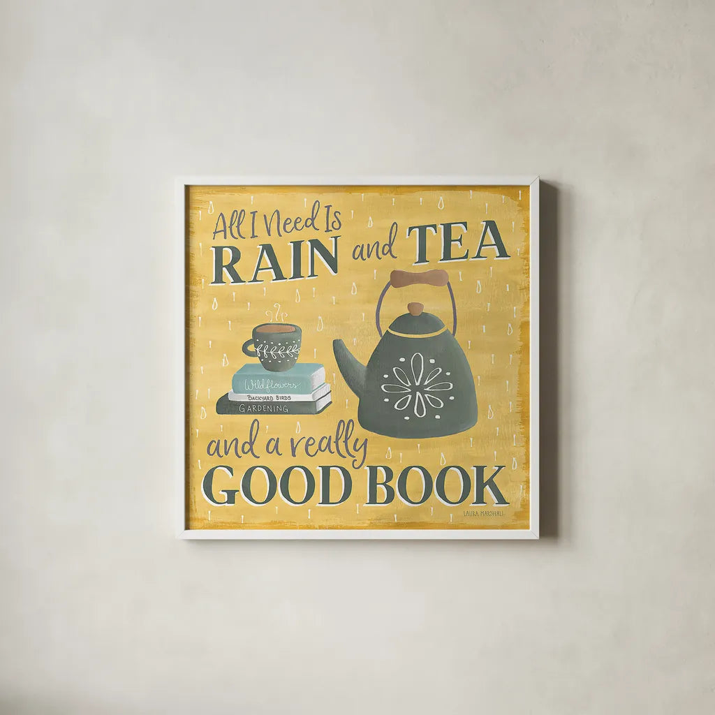 Smitten With Spring VII by Laura Marshall. Shown in a crisp white glass frame for a clean and minimalist style. Available as an archival giclee rolled canvas, fine art paper, or poster print. SKU 30831a.