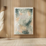 Spring Blooms I by Laura Marshall. shown as over sized large wall art. Available as an archival giclee rolled canvas, fine art paper, or poster print. SKU 51631h.