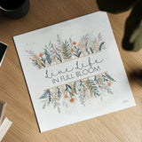 Spring Blooms IV by Laura Marshall. Shown as a detailed flat fine art print, highlighting archival giclee quality. Available as an archival giclee rolled canvas, fine art paper, or poster print. SKU 51634a.