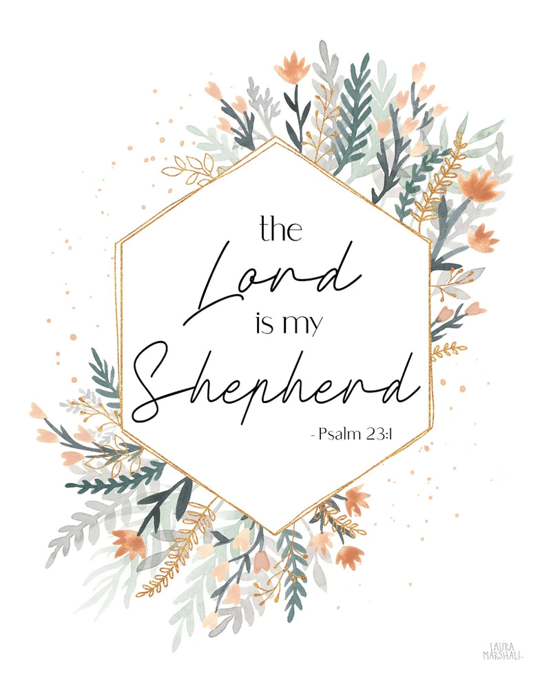 Spring Blooms VI Faith by Laura Marshall