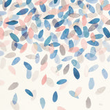 Spring Cascade II Blue Crop by Laura Marshall. SKU 40798a. Archival Giclee Fine art print for wall decor.