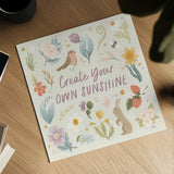 Spring Garden III by Laura Marshall. Shown as a detailed flat fine art print, highlighting archival giclee quality. Available as an archival giclee rolled canvas, fine art paper, or poster print. SKU 73742a.