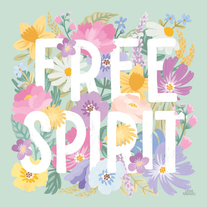 Spring Meadow VI by Laura Marshall. SKU 86156a. Archival Giclee Fine art print for wall decor.