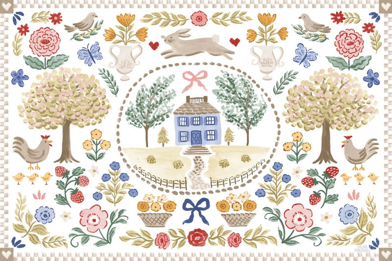 Spring Sampler I by Laura Marshall