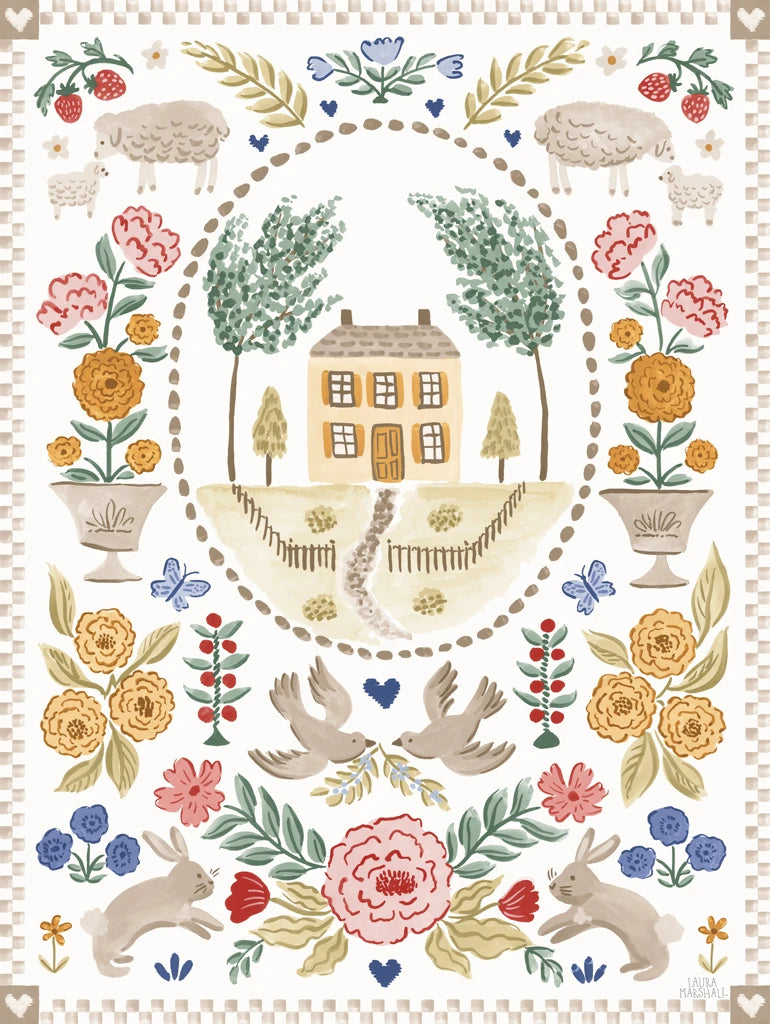 Spring Sampler II by Laura Marshall