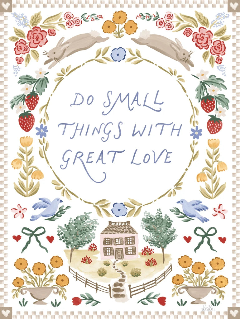 Spring Sampler V by Laura Marshall