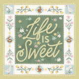 Spring Whimsy Bright II by Laura Marshall. SKU 98070a. Archival Giclee Fine art print for wall decor.