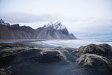 Stokksnes by Laura Marshall. SKU 53677i. Archival Giclee Fine art print for wall decor.