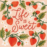 Strawberry Fields II by Laura Marshall. SKU 87178a. Archival Giclee Fine art print for wall decor.