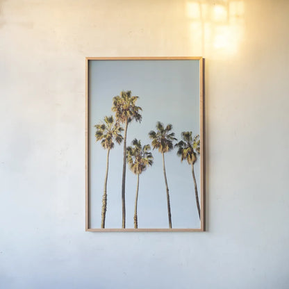Summer II by Laura Marshall. shown as a paper print in a natural frame. Available as a archival giclee rolled canvas, fine art paper, or poster print. SKU 42855h.