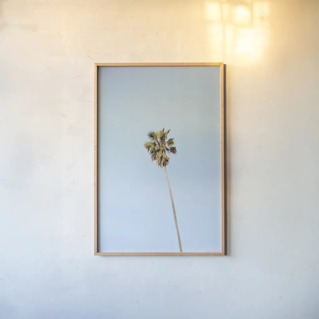 Summer III by Laura Marshall. shown as a paper print in a natural frame. Available as a archival giclee rolled canvas, fine art paper, or poster print. SKU 42856h.