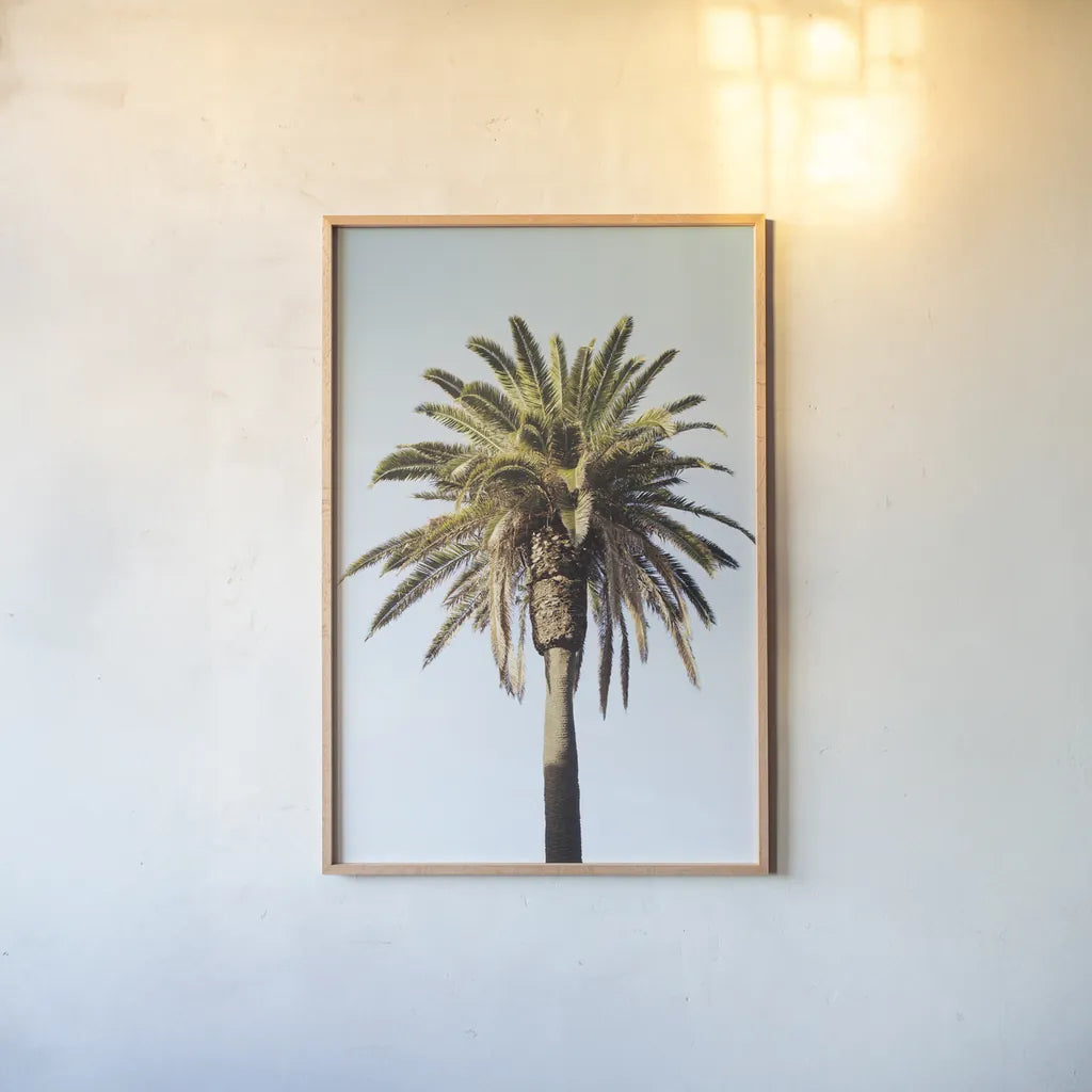 Summer IV by Laura Marshall. shown as a paper print in a natural frame. Available as a archival giclee rolled canvas, fine art paper, or poster print. SKU 42857h.