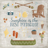 Summer Sunshine II by Laura Marshall. SKU 31213a. Archival Giclee Fine art print for wall decor.