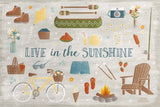 Summer Sunshine III by Laura Marshall. SKU 31214i. Archival Giclee Fine art print for wall decor.