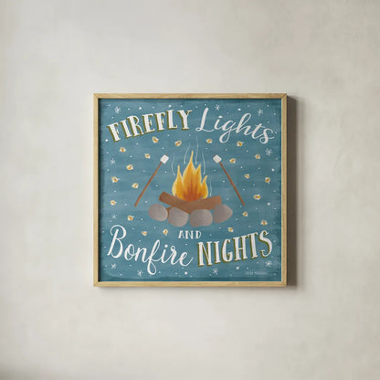 Summer Sunshine V by Laura Marshall. Shown in a natural wood glass frame for a timeless modern aesthetic. Available as an archival giclee rolled canvas, fine art paper, or poster print. SKU 31216a.