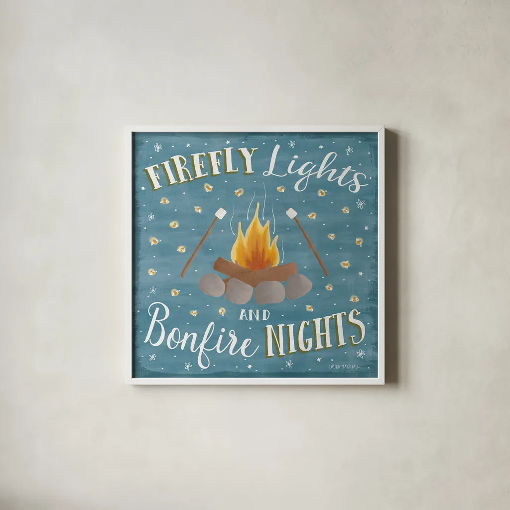 Summer Sunshine V by Laura Marshall. Shown in a crisp white glass frame for a clean and minimalist style. Available as an archival giclee rolled canvas, fine art paper, or poster print. SKU 31216a.