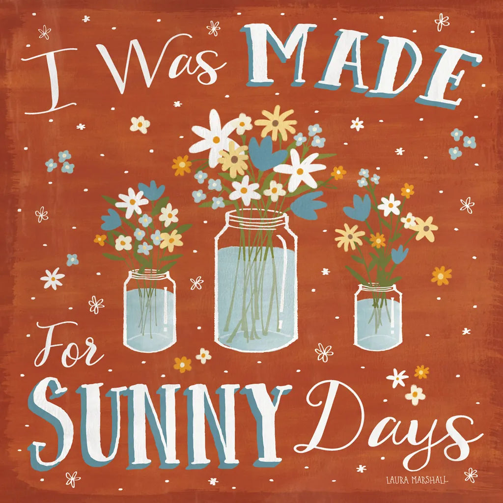 Summer Sunshine VII by Laura Marshall. SKU 31218a. Archival Giclee Fine art print for wall decor.