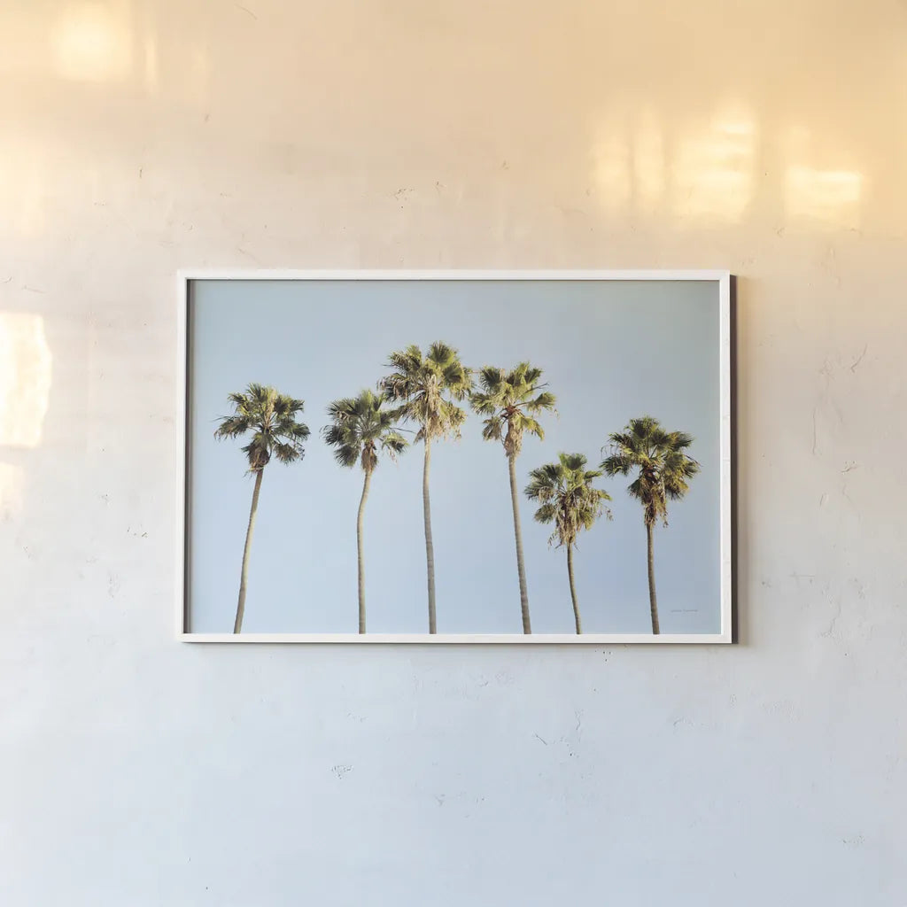 Summer V by Laura Marshall. shown as a paper print in a white frame. Available as a archival giclee rolled canvas, fine art paper, or poster print. SKU 42858i.