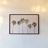 Summer V Pink by Laura Marshall. shown as a paper print in a black flame. Available as a archival giclee rolled canvas, fine art paper, or poster print. SKU 82317i.