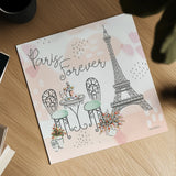 Sweet Paris III by Laura Marshall. Shown as a detailed flat fine art print, highlighting archival giclee quality. Available as an archival giclee rolled canvas, fine art paper, or poster print. SKU 48942a.