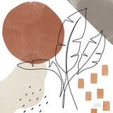 Terracotta Tropics IV by Laura Marshall. SKU 56533a. Archival Giclee Fine art print for wall decor.