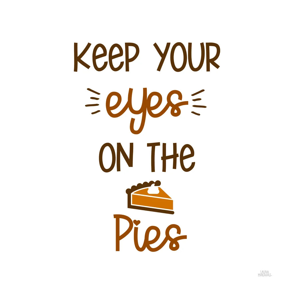 Thanksgiving Typography II by Laura Marshall. SKU 89712a. Archival Giclee Fine art print for wall decor.