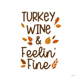 Thanksgiving Typography III by Laura Marshall. SKU 89713a. Archival Giclee Fine art print for wall decor.