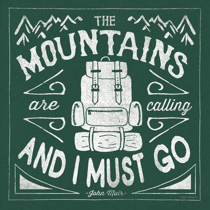 The Great Outdoors IX Forest Green by Laura Marshall. SKU 63504a. Archival Giclee Fine art print for wall decor.