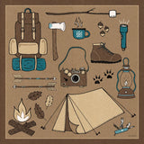 The Great Outdoors V by Laura Marshall. SKU 23388a. Archival Giclee Fine art print for wall decor.