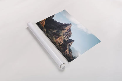 The Watchman I Color by Laura Marshall. shown as a rolled paper print. Available as archival giclee rolled canvas, fine art paper, or poster print. SKU 78129i.