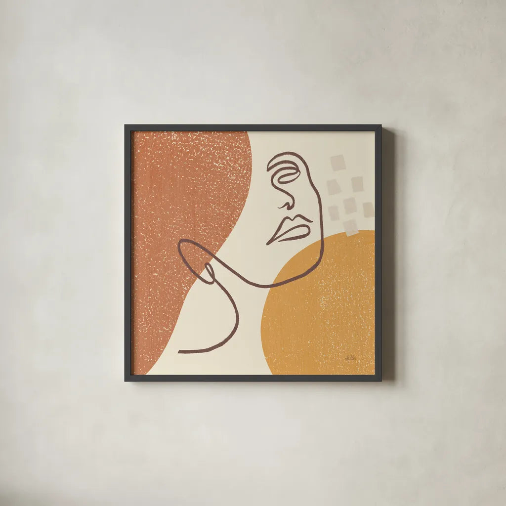 Through the Window IV by Laura Marshall. Shown in a sleek black glass frame for a contemporary gallery look. Available as an archival giclee rolled canvas, fine art paper, or poster print. SKU 65145a.