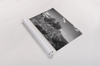 Timber Top by Laura Marshall. shown as a rolled paper print. Available as archival giclee rolled canvas, fine art paper, or poster print. SKU 64419i.