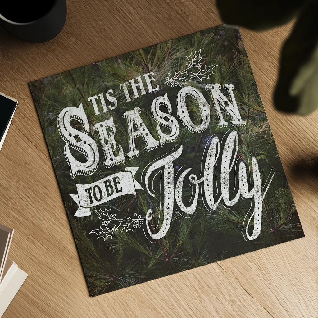 Tis the Season by Laura Marshall. Shown as a detailed flat fine art print, highlighting archival giclee quality. Available as an archival giclee rolled canvas, fine art paper, or poster print. SKU 21970a.