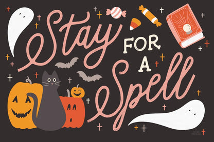 Trick or Treat I by Laura Marshall. SKU 74189i. Archival Giclee Fine art print for wall decor.