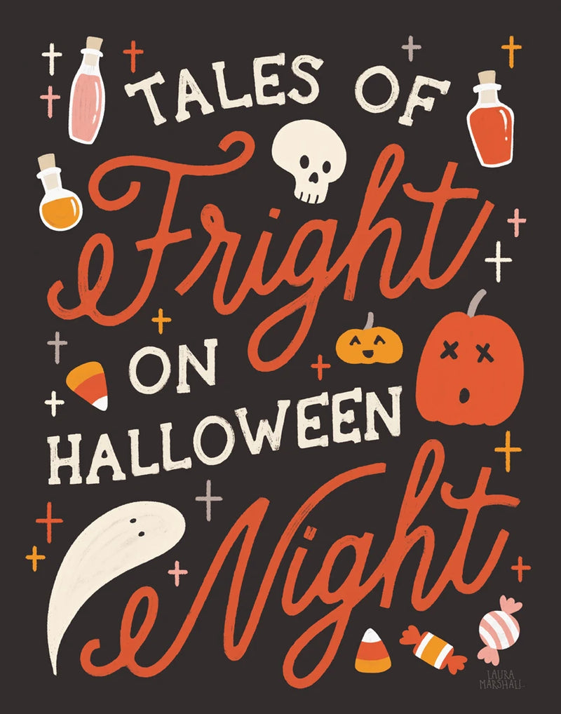 Trick or Treat VII with White by Laura Marshall
