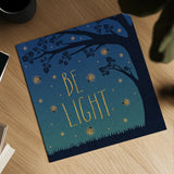 Twilight Fireflies IV by Laura Marshall. Shown as a detailed flat fine art print, highlighting archival giclee quality. Available as an archival giclee rolled canvas, fine art paper, or poster print. SKU 18521a.