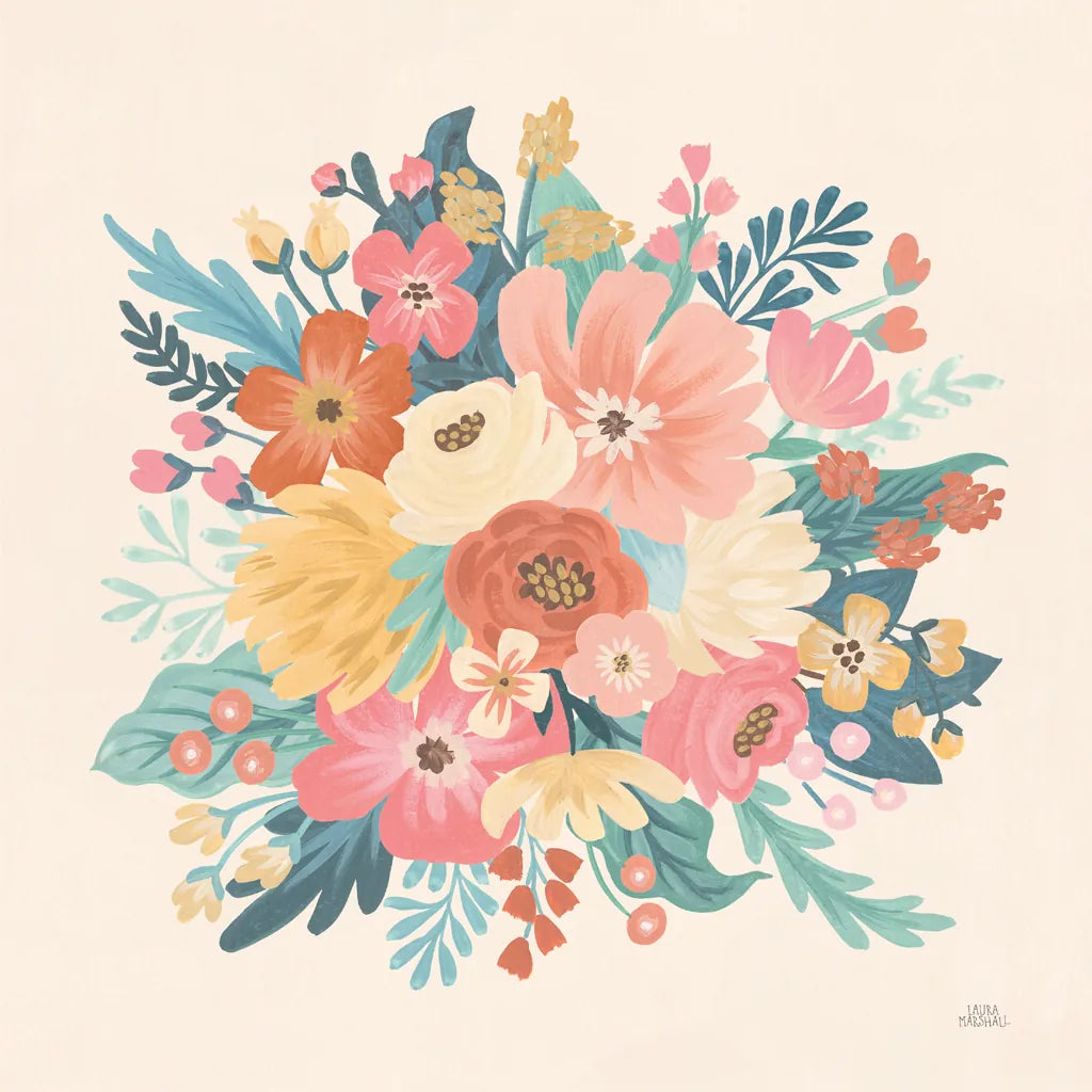 Under the Sea X by Laura Marshall. SKU 62526a. Archival Giclee Fine art print for wall decor.