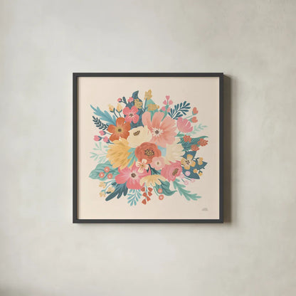 Under the Sea X by Laura Marshall. Shown in a sleek black glass frame for a contemporary gallery look. Available as an archival giclee rolled canvas, fine art paper, or poster print. SKU 62526a.