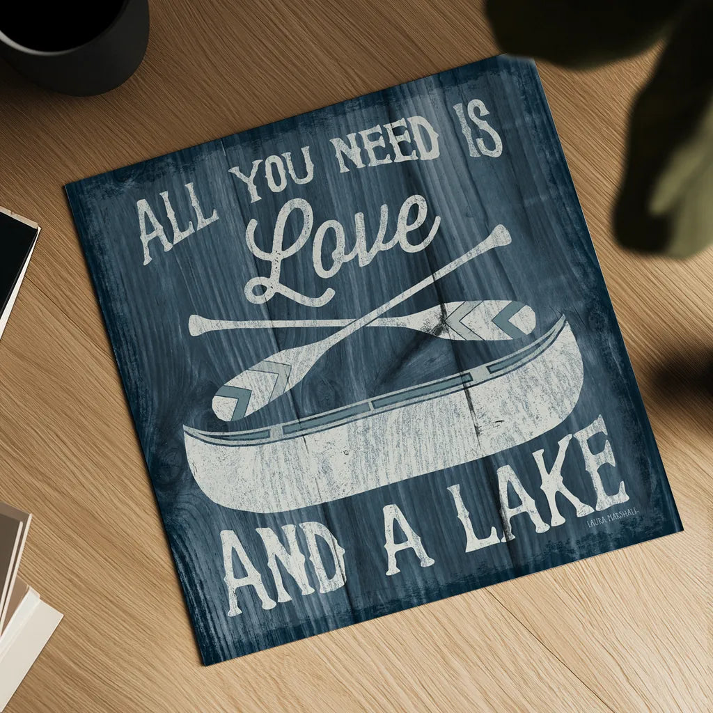 Up North I by Laura Marshall. Shown as a detailed flat fine art print, highlighting archival giclee quality. Available as an archival giclee rolled canvas, fine art paper, or poster print. SKU 31360a.