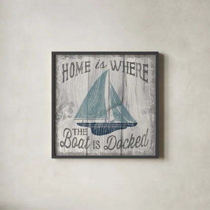 Up North IV by Laura Marshall. Shown in a sleek black glass frame for a contemporary gallery look. Available as an archival giclee rolled canvas, fine art paper, or poster print. SKU 31363a.