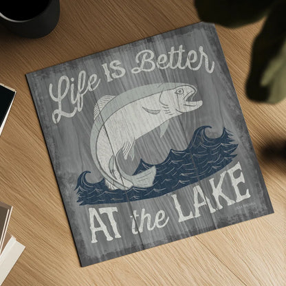 Up North V by Laura Marshall. Shown as a detailed flat fine art print, highlighting archival giclee quality. Available as an archival giclee rolled canvas, fine art paper, or poster print. SKU 31364a.