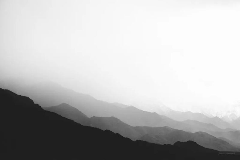 Virgin Mountains II by Laura Marshall. SKU 64421i. Archival Giclee Fine art print for wall decor.