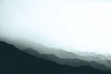 Virgin Mountains II Blue Gray by Laura Marshall. SKU 79233i. Archival Giclee Fine art print for wall decor.