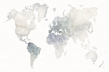 Watercolor Wanderlust by Laura Marshall. SKU 35934i. Archival Giclee Fine art print for wall decor.