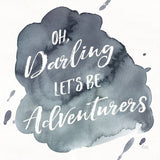 Watercolor Wanderlust Adventure I by Laura Marshall. SKU 36867a. Archival Giclee Fine art print for wall decor.