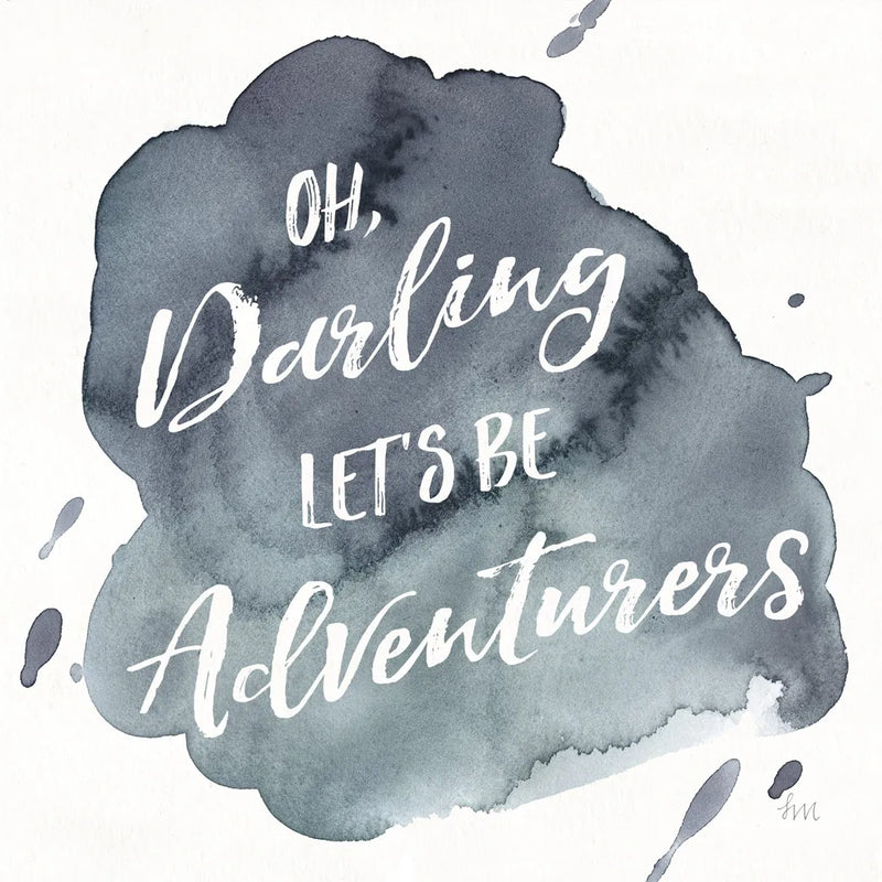 Watercolor Wanderlust Adventure I by Laura Marshall. SKU 36867a. Archival Giclee Fine art print for wall decor.