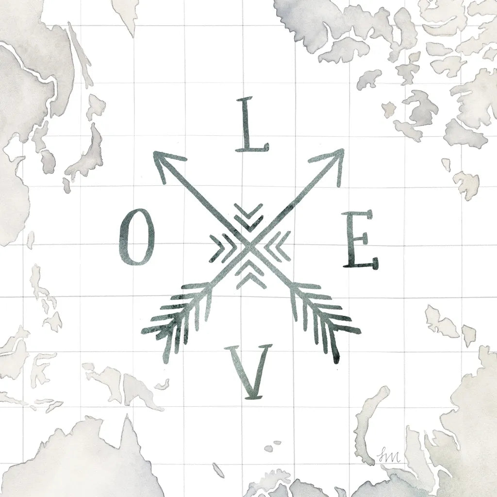 Watercolor Wanderlust Adventure III by Laura Marshall. SKU 36869a. Archival Giclee Fine art print for wall decor.