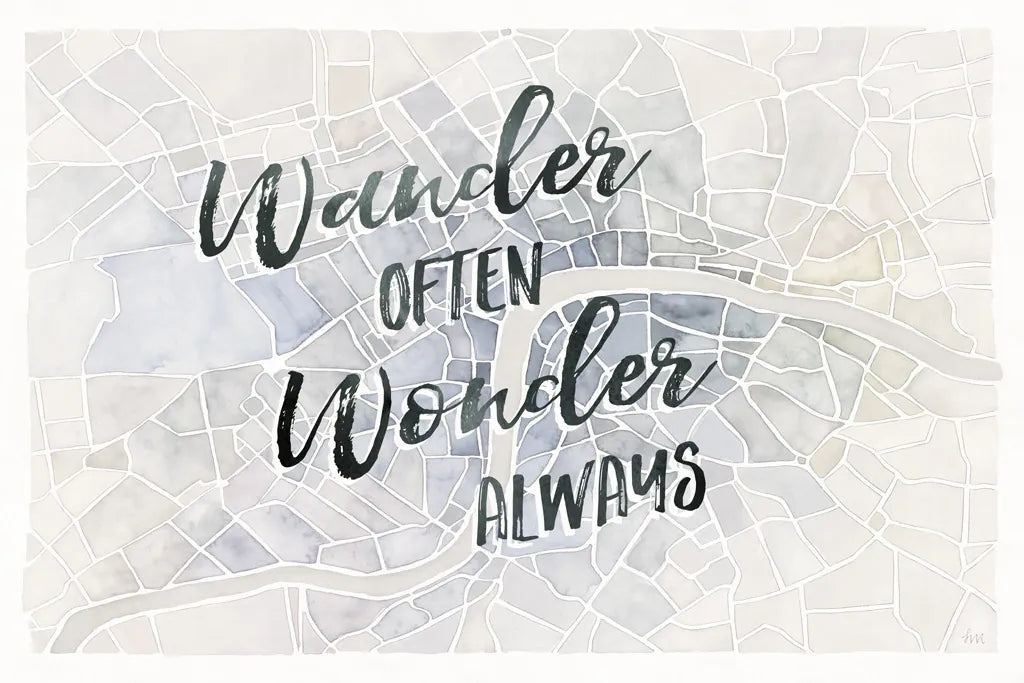 Watercolor Wanderlust London Adventure by Laura Marshall. SKU 36873i. Archival Giclee Fine art print for wall decor.
